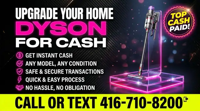 Have a Dyson Hair Styler or Vacuum for Sale? Contact Us