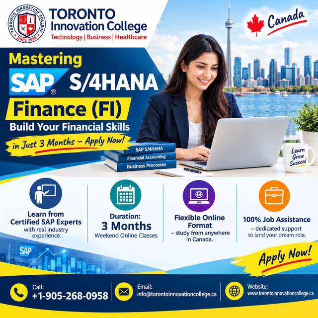 SAP S/4HANA Finance (SAP FI)-Join Now!