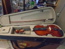 Violin with case