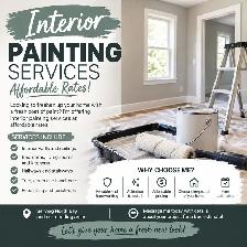Interior Paitning services-Affortable rates
