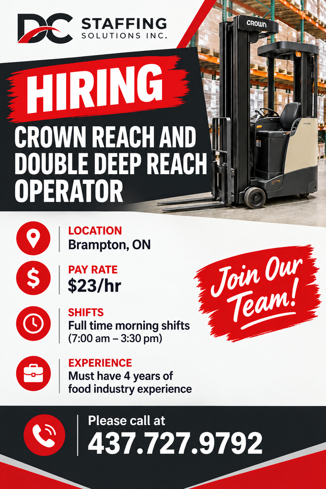 CROWN REACH AND DOUBLE DEEP REACH- BRAMPTON, ON