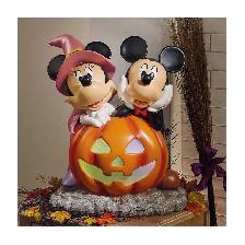 Mickey & Minnie Pumpkin With Lights & Music - Photo 4