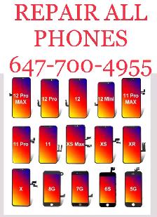 IPHONE SAMSUNG REPAIR GALAXY SCREEN,BACK,CHARGING,CAMERA MORE