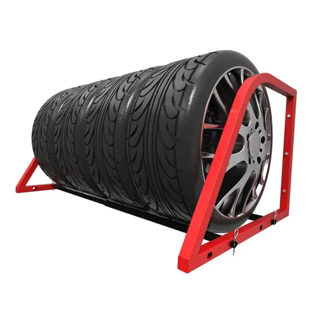 Richelieu Heavy-Duty Wall Mounted Tire Rack (model T14528504)