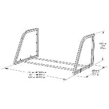 Richelieu Heavy-Duty Wall Mounted Tire Rack (model T14528504) - Photo 3
