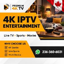 All-in-One 4K ÏPTV – Live Channels & Entertainment