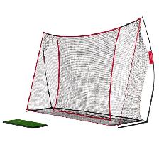 Palladium Golf Practice Driving Range Kit, 10 x 7 ft Net with We