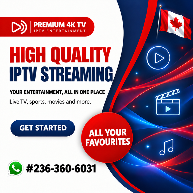 High-Speed ÏPTV Streaming – Premium 4K Experience