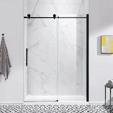 OVE Decors Canberra 48 in. Frameless Soft-Close Sliding Shower D