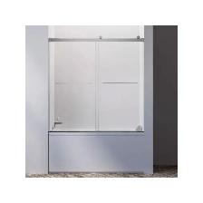 Hydro Vision Kronos 60 in. Frameless Reversible Bypass Bathtub D - Photo 2