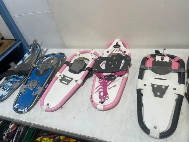 3 pair of Snowshoes