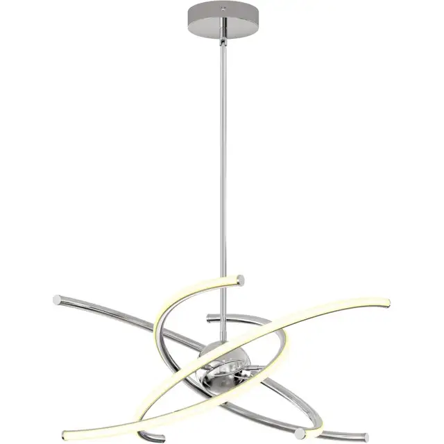 Artika Silvio Modern LED Pendant Light, 1800 Lumens, Color-Tunab