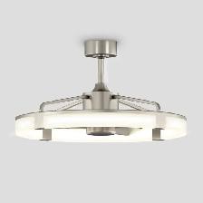 Artika Sunnyvale 28 in. LED Ceiling Fan with Remote, Brushed Nic - Photo 3