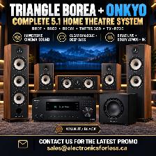 Triangle  Onkyo TX-RZ30 Complete 5.1 Home Theatre System