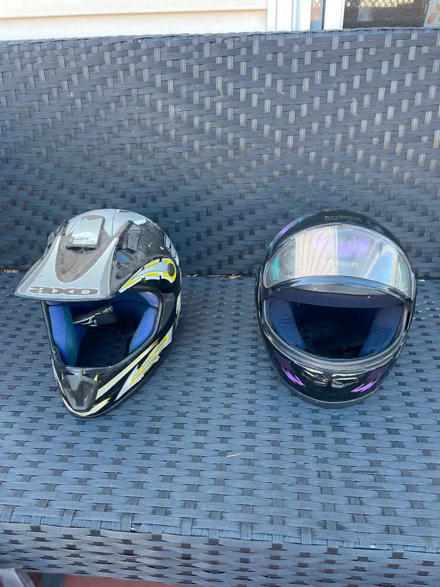 Adult Helmets for Sale $10 each.