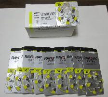 Piles RAYOVAC size 10 pour appareils auditifs (59x)