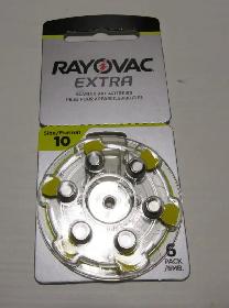 Piles RAYOVAC size 10 pour appareils auditifs (59x) - Photo 2