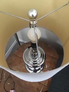 silver desk lamp - Photo 2