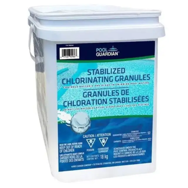 Pool Guardian Stabilized Chlorinating Granules, 18 kg