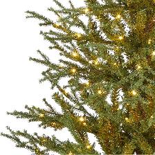 Danson Decor 5 ft. Pre-Lit Potted Pine Tree with 300 Dual-Colour - Photo 4
