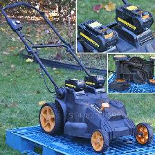 Batterie 40V Poulan Husqvarna avec tondeuse électrique sans fil