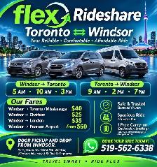 Daily rideshare 5am and 3pm