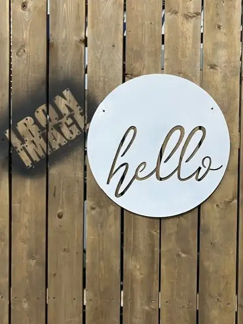 Hello Sign Home & Garden Decor