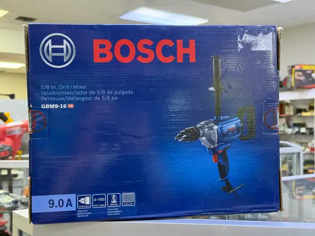 Bosch GBM9-16 5/8 Drill/Mixer New in Box