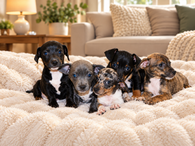 Chiots teckel mixe