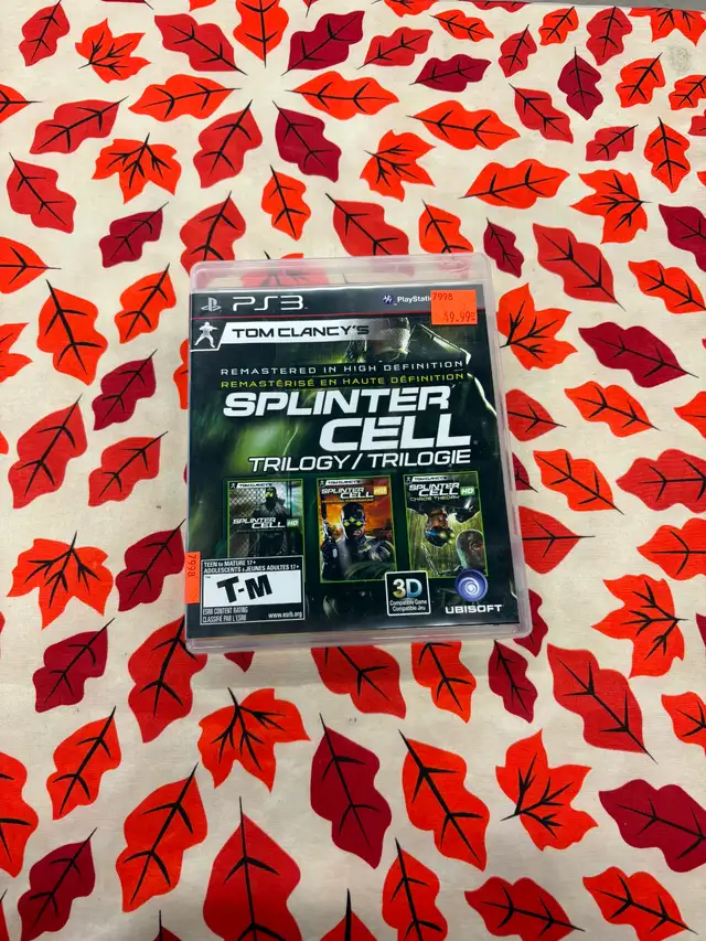 Splinter Cell Trilogy for PS3 (7998)