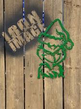 Grinch Metal Art Wall Decor