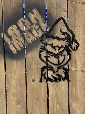Grinch Metal Art Wall Decor - Photo 2