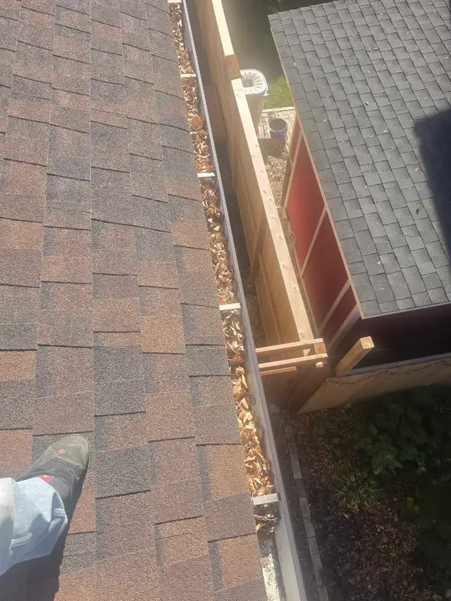 eavestrough cleaning