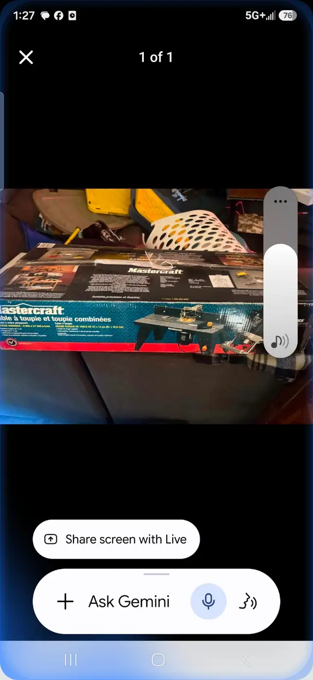 Mastercrsft router brand new in box