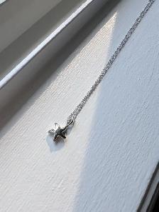 Brand New Silver Necklace With Pendant For Sale - Photo 2