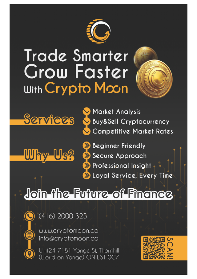 In-Person Cryptocurrency Exchange | CryptoMoon Thornhill