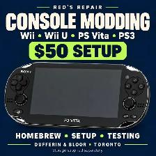 Wii / Wii U / PS Vita / PS3 Modding & Homebrew - $50 Toronto