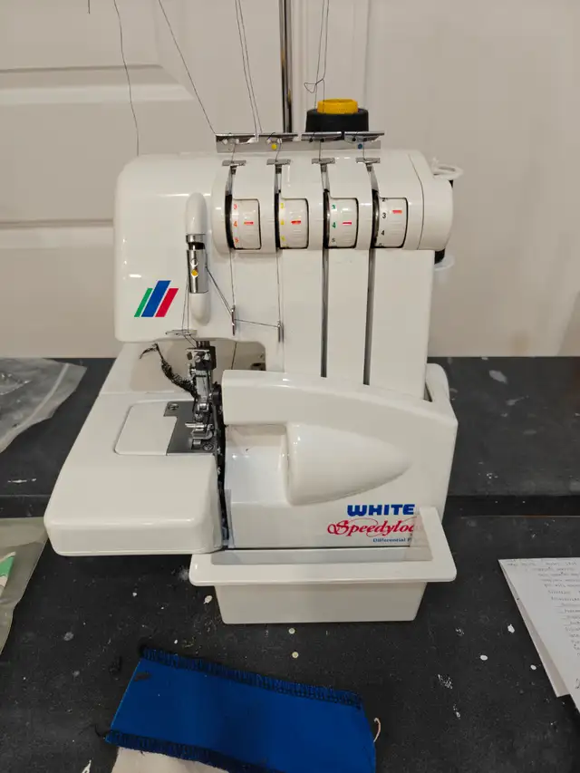 White Speedylock 1634 Serger – Like New