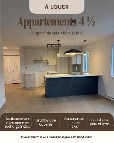 DEUX MOIS GRATUITS - 4 1/2 ST-CYRILLE-DE-WENDOVER