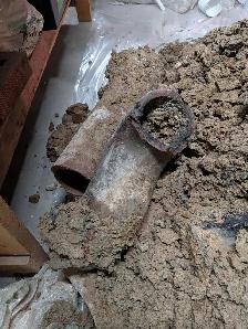 DRAIN SNAKE SUMP PUMP ISSUE ROUGH IN WATERPROOFING WET BASEMENT - Photo 4