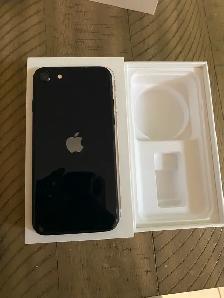 clean like new black iphone se 2022 64 gb