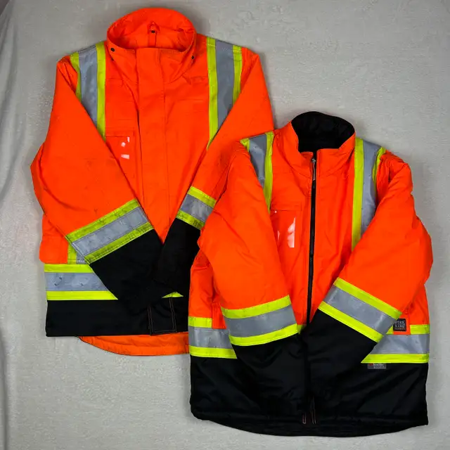 Work King 5-in-1 Hi Vis Safety Jacket - Men's Size XLT