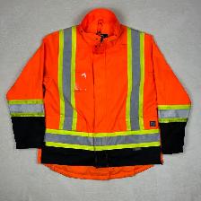 Work King 5-in-1 Hi Vis Safety Jacket - Men's Size XLT - Photo 2