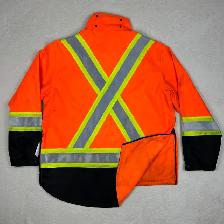 Work King 5-in-1 Hi Vis Safety Jacket - Men's Size XLT - Photo 4