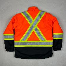 Work King 5-in-1 Hi Vis Safety Jacket - Men's Size XLT - Photo 8