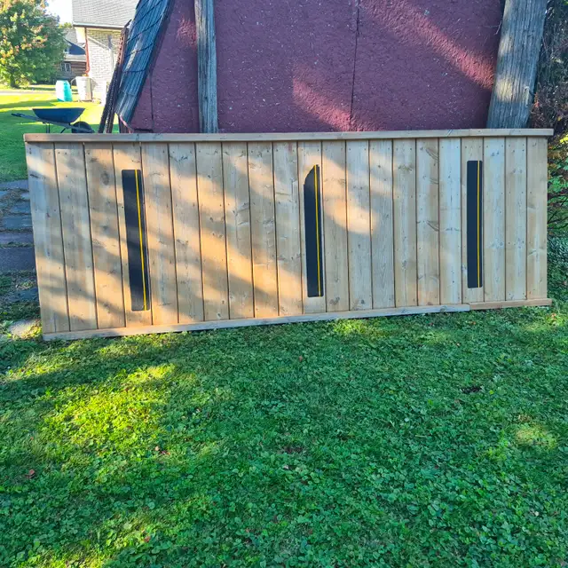 Wooden outside Ramp