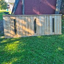 Wooden outside Ramp
