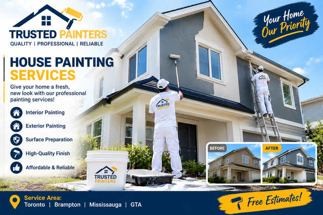 Trusted painters & house paints