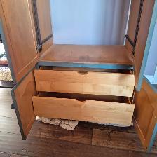 Solid wood TV cabinet - Photo 2