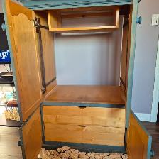 Solid wood TV cabinet - Photo 3